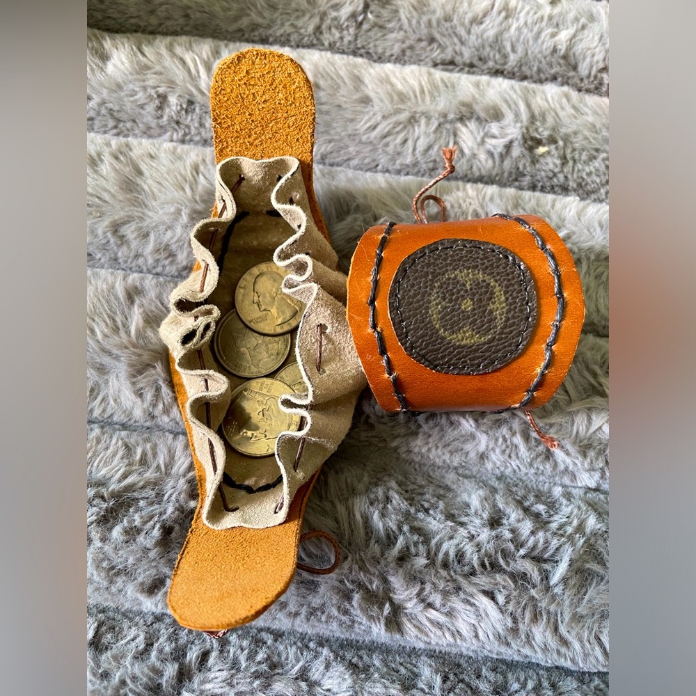 Up Cycle Louis Vuitton Accessory / Coin Pouch